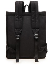 Женский черный рюкзак из плотной ткани от Herschel