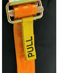 Мужской черный рюкзак из плотной ткани от Heron Preston