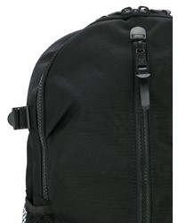 Мужской черный рюкзак из плотной ткани от Makavelic