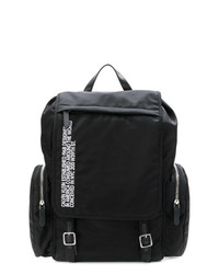 Мужской черный рюкзак с вышивкой от Calvin Klein 205W39nyc