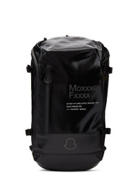 Мужской черный рюкзак с вышивкой от Moncler Genius