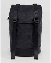 Мужской черный рюкзак с камуфляжным принтом от ASOS DESIGN