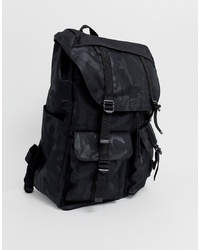 Мужской черный рюкзак с камуфляжным принтом от Herschel Supply Co.