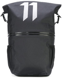 Женский черный рюкзак с принтом от 11 By Boris Bidjan Saberi