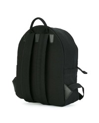 Мужской черный рюкзак с принтом от DSQUARED2