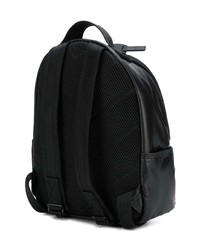 Женский черный рюкзак с принтом от Diesel