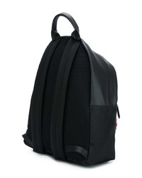 Мужской черный рюкзак с принтом от Fendi