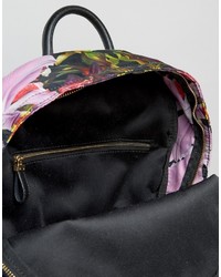Женский черный рюкзак с принтом от Ted Baker
