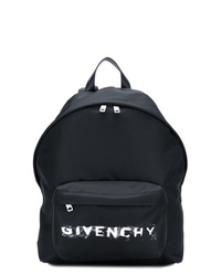 Мужской черный рюкзак с принтом от Givenchy
