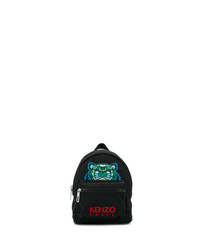 Мужской черный рюкзак с принтом от Kenzo