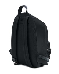 Мужской черный рюкзак с принтом от Neil Barrett