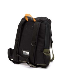 Мужской черный рюкзак с принтом от Maison Margiela