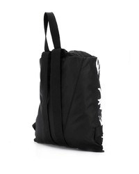 Мужской черный рюкзак с принтом от McQ Alexander McQueen