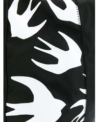 Мужской черный рюкзак с принтом от McQ Alexander McQueen