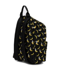 Мужской черный рюкзак с принтом от Giuseppe Zanotti