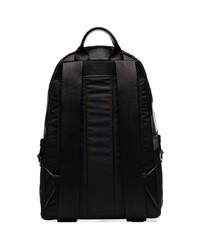 Мужской черный рюкзак с принтом от Dolce & Gabbana