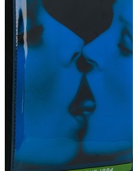 Мужской черный рюкзак с принтом от DSQUARED2