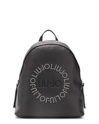 Женский черный рюкзак с шипами от Liu Jo