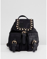 Женский черный рюкзак с шипами от Oh My Gosh Accessories