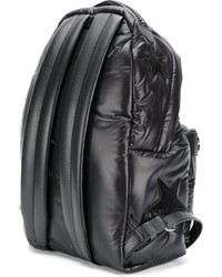 Женский черный рюкзак со звездами от Stella McCartney