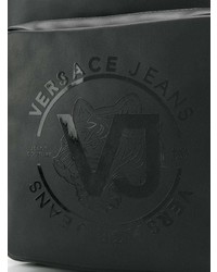 Мужской черный рюкзак от Versace Jeans