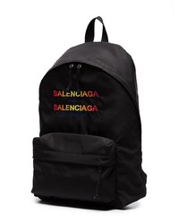 Мужской черный рюкзак от Balenciaga