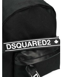 Мужской черный рюкзак от DSQUARED2