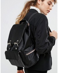 Женский черный рюкзак от Miss Selfridge