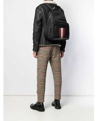 Мужской черный рюкзак от Bally