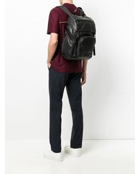 Мужской черный рюкзак от Prada