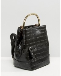 Женский черный рюкзак от Mango