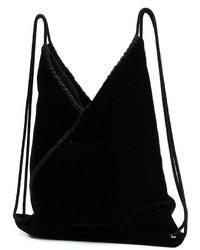 Женский черный рюкзак от MM6 MAISON MARGIELA