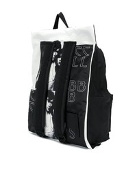 Мужской черный рюкзак от Raf Simons