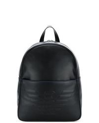 Мужской черный рюкзак от Emporio Armani