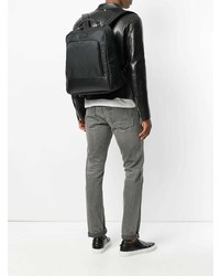 Мужской черный рюкзак от Versace Collection