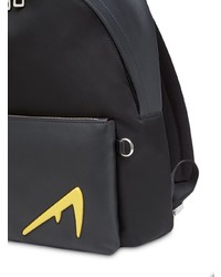 Мужской черный рюкзак от Fendi