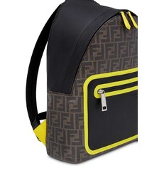 Мужской черный рюкзак от Fendi