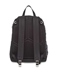 Мужской черный рюкзак от Prada