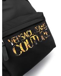 Мужской черный рюкзак от VERSACE JEANS COUTURE