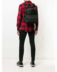 Мужской черный рюкзак от DSQUARED2