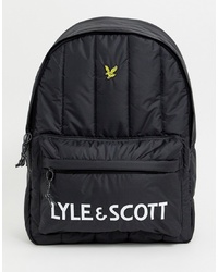 Мужской черный рюкзак от Lyle & Scott