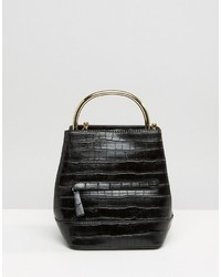 Женский черный рюкзак от Mango