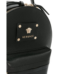 Женский черный рюкзак от Versace