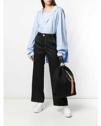 Женский черный рюкзак от MM6 MAISON MARGIELA