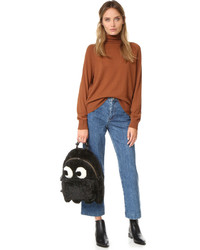 Женский черный рюкзак от Anya Hindmarch