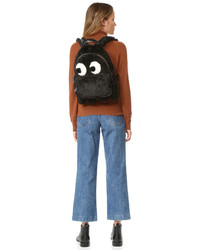Женский черный рюкзак от Anya Hindmarch