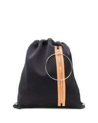 Женский черный рюкзак от MM6 MAISON MARGIELA