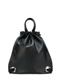 Женский черный рюкзак от Moncler