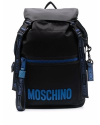 Мужской черный рюкзак от Moschino