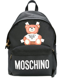 Женский черный рюкзак от Moschino